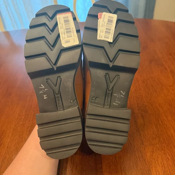 Vionic Tan Leather Loafers - Picture 8 of 12